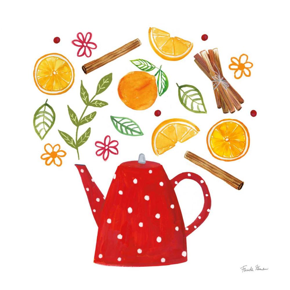 Organic Tea IV art print by Farida Zaman for $57.95 CAD
