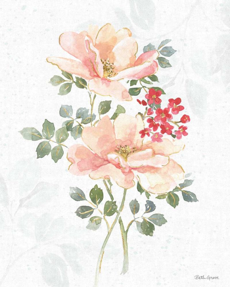 Floral Focus VIII art print by Beth Grove for $57.95 CAD