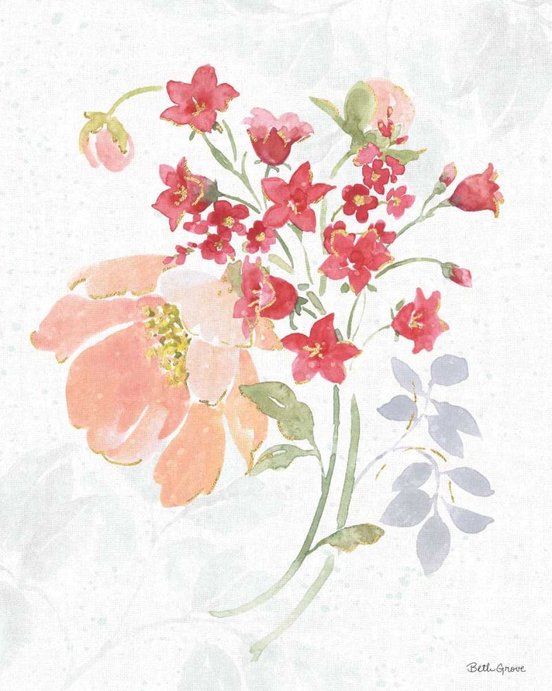Floral Focus IX art print by Beth Grove for $57.95 CAD