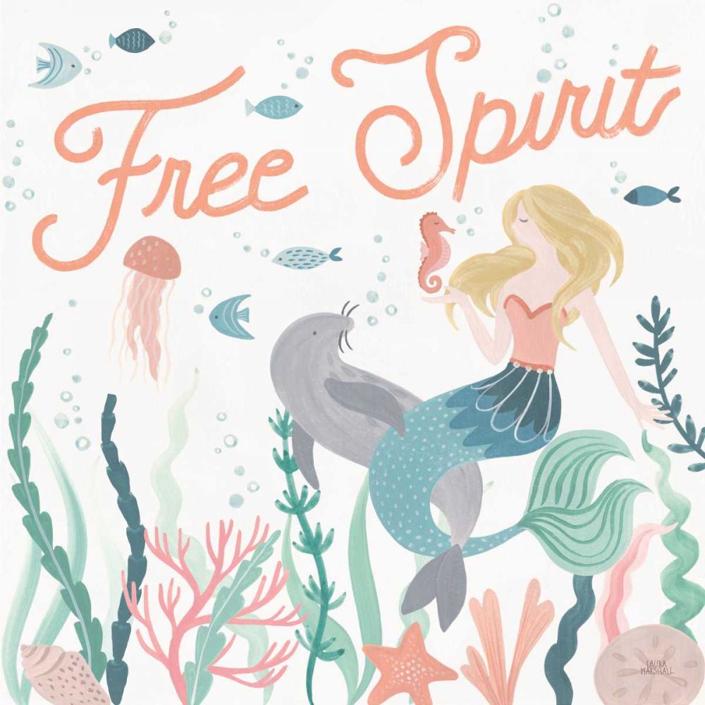 Under the Sea II art print by Laura Marshall for $57.95 CAD