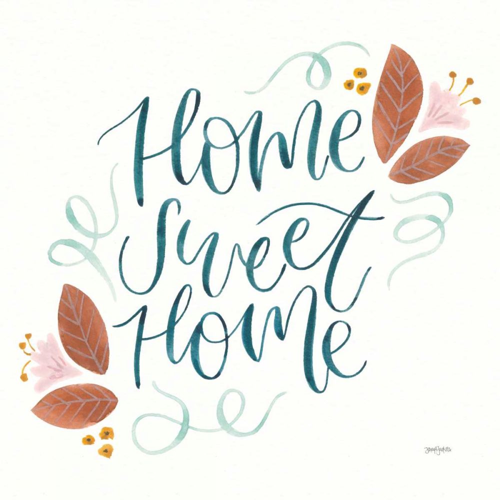 Home Sweet Home I art print by Jenaya Jackson for $57.95 CAD