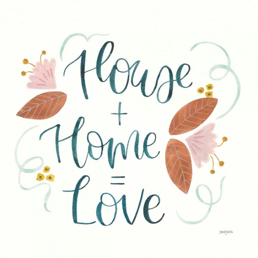 Home Sweet Home III art print by Jenaya Jackson for $57.95 CAD