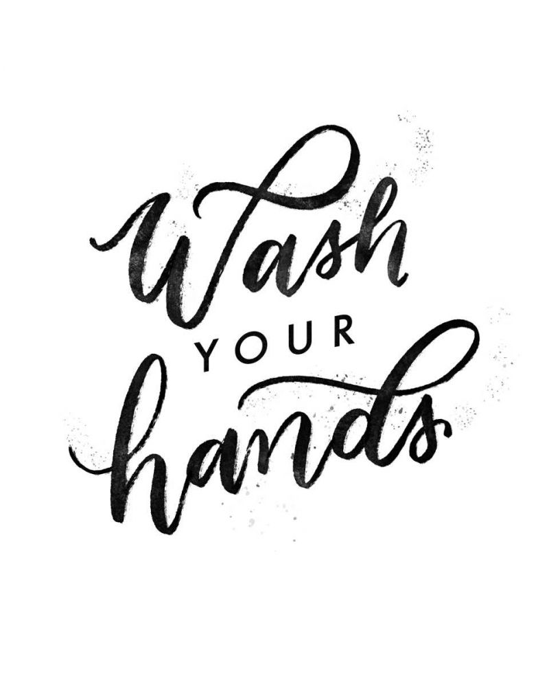 Wash Your Hands IV art print by Becky Thorns for $57.95 CAD