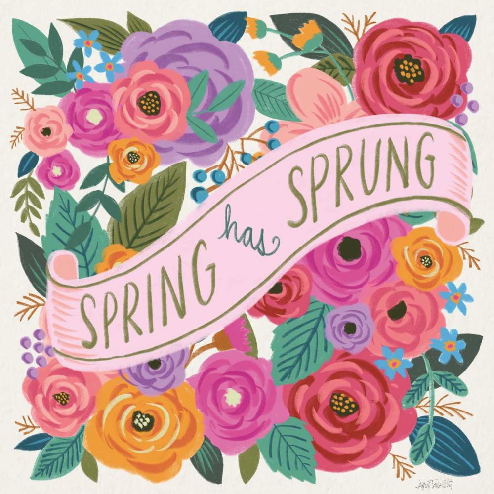 Spring Has Sprung I art print by Anne Tavoletti for $57.95 CAD