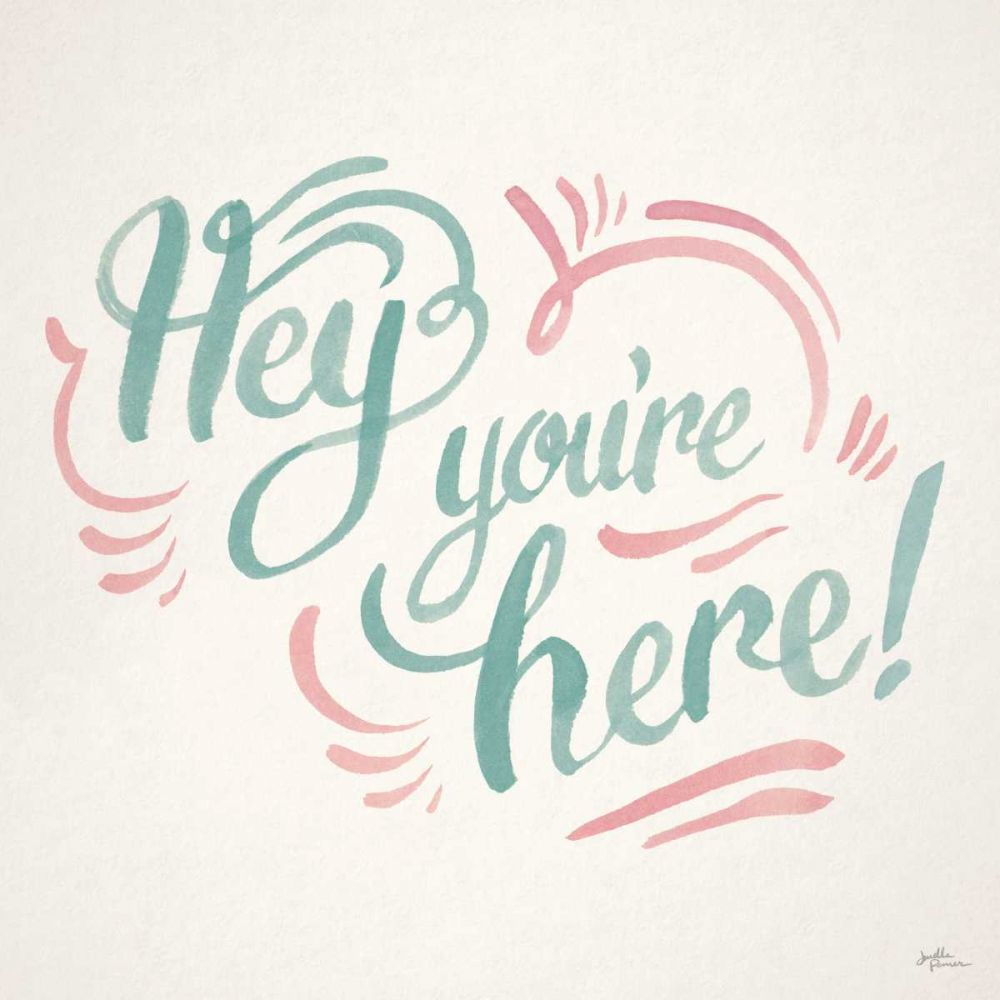 Hey I art print by Janelle Penner for $57.95 CAD