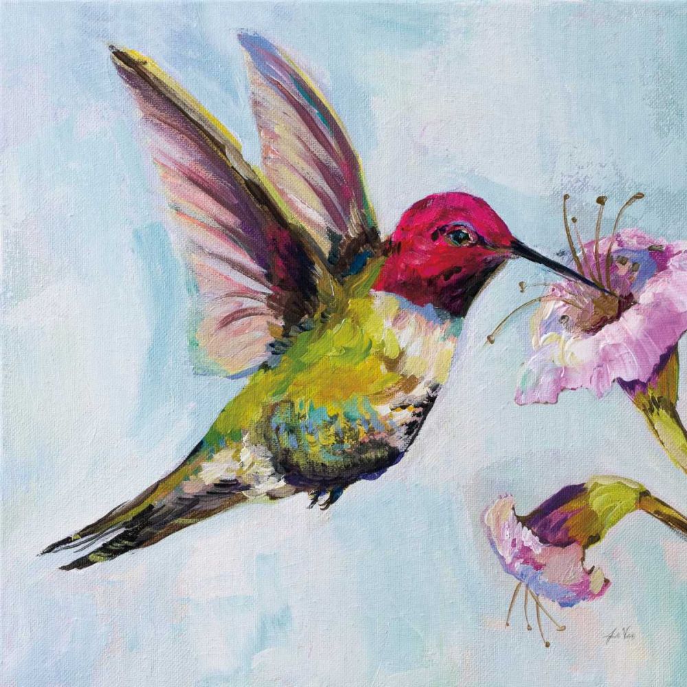 Hummingbird I art print by Jeanette Vertentes for $57.95 CAD