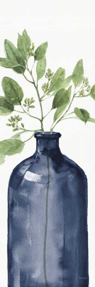 Mixed Greenery I Navy art print by Lisa Audit for $57.95 CAD