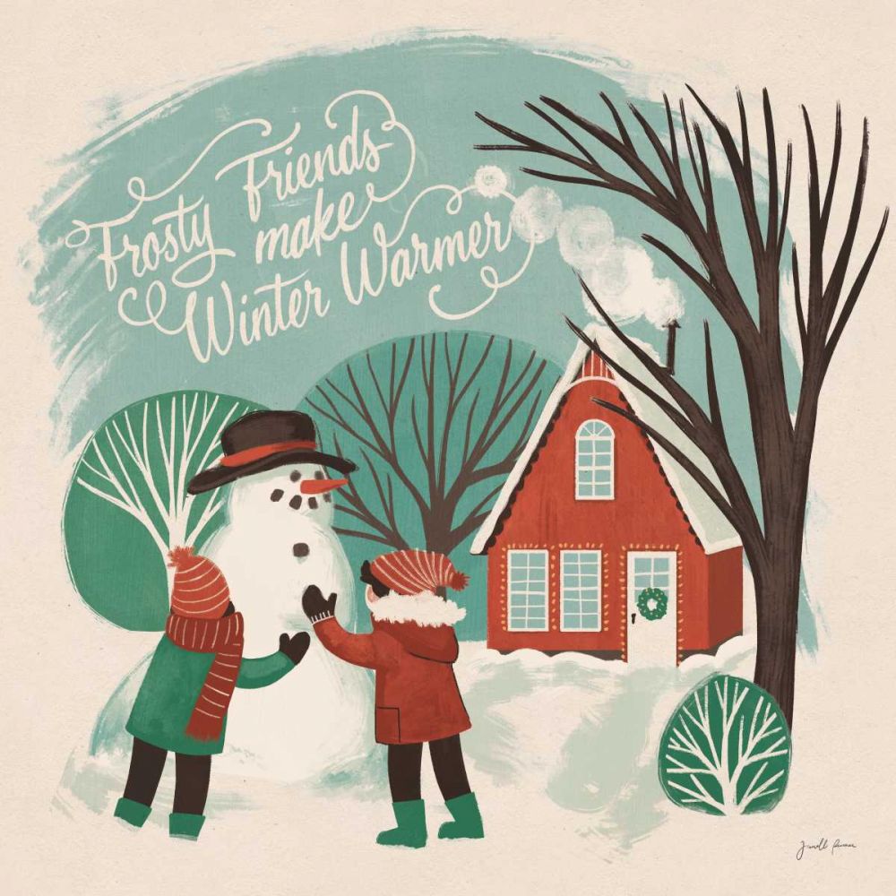 Winter Bliss III art print by Janelle Penner for $57.95 CAD