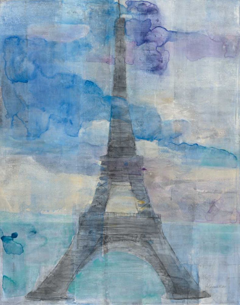 Paris at Dusk II art print by Albena Hristova for $57.95 CAD