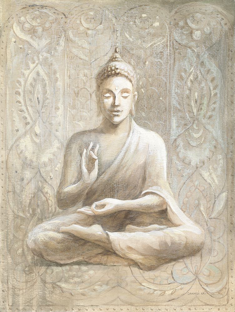 Peace of the Buddha art print by Danhui Nai for $57.95 CAD