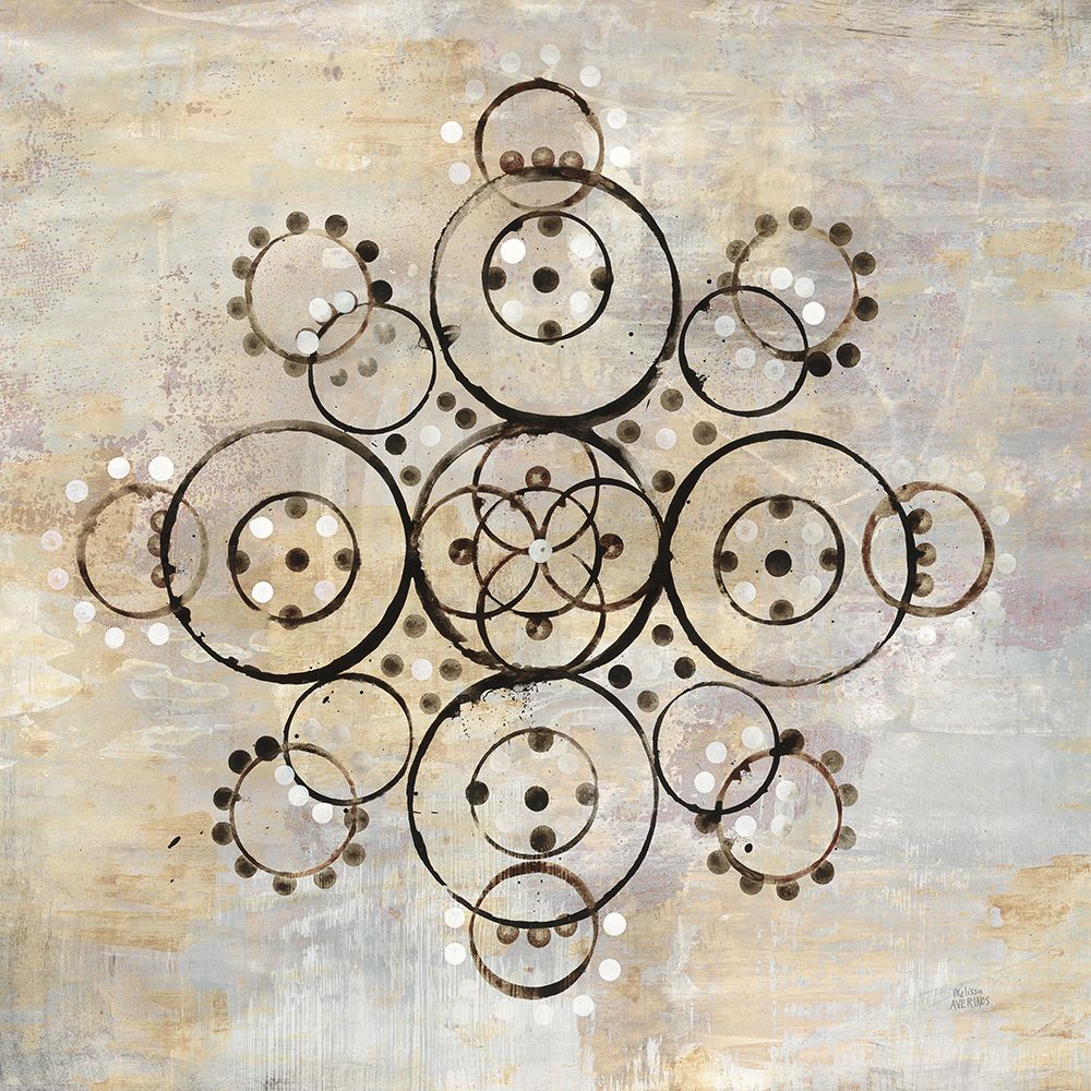 Neutral Mandala I Crop art print by Melissa Averinos for $57.95 CAD