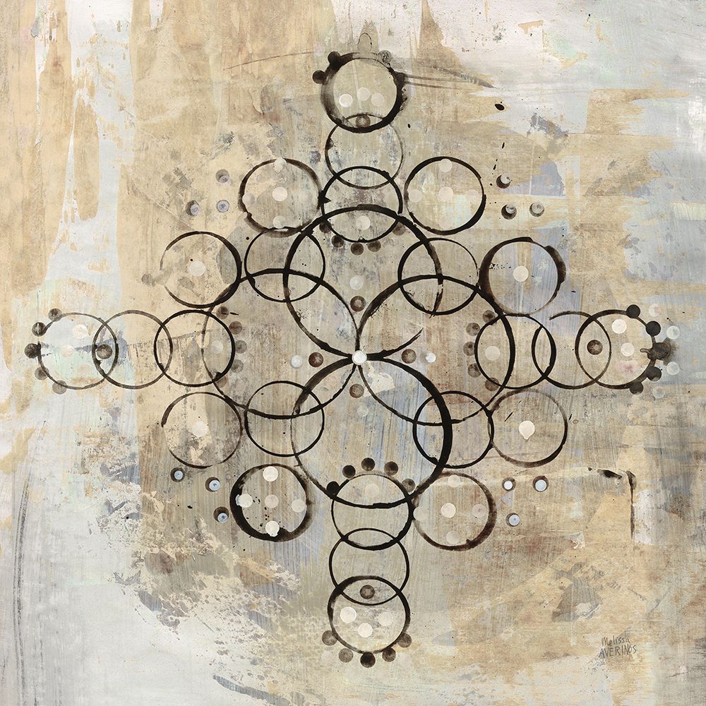 Neutral Mandala II Crop art print by Melissa Averinos for $57.95 CAD