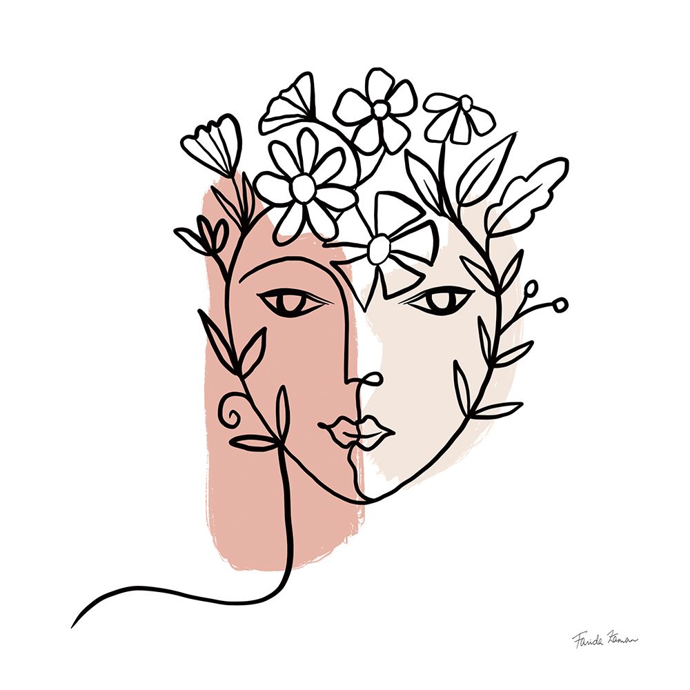 Face of Spring I art print by Farida Zaman for $57.95 CAD