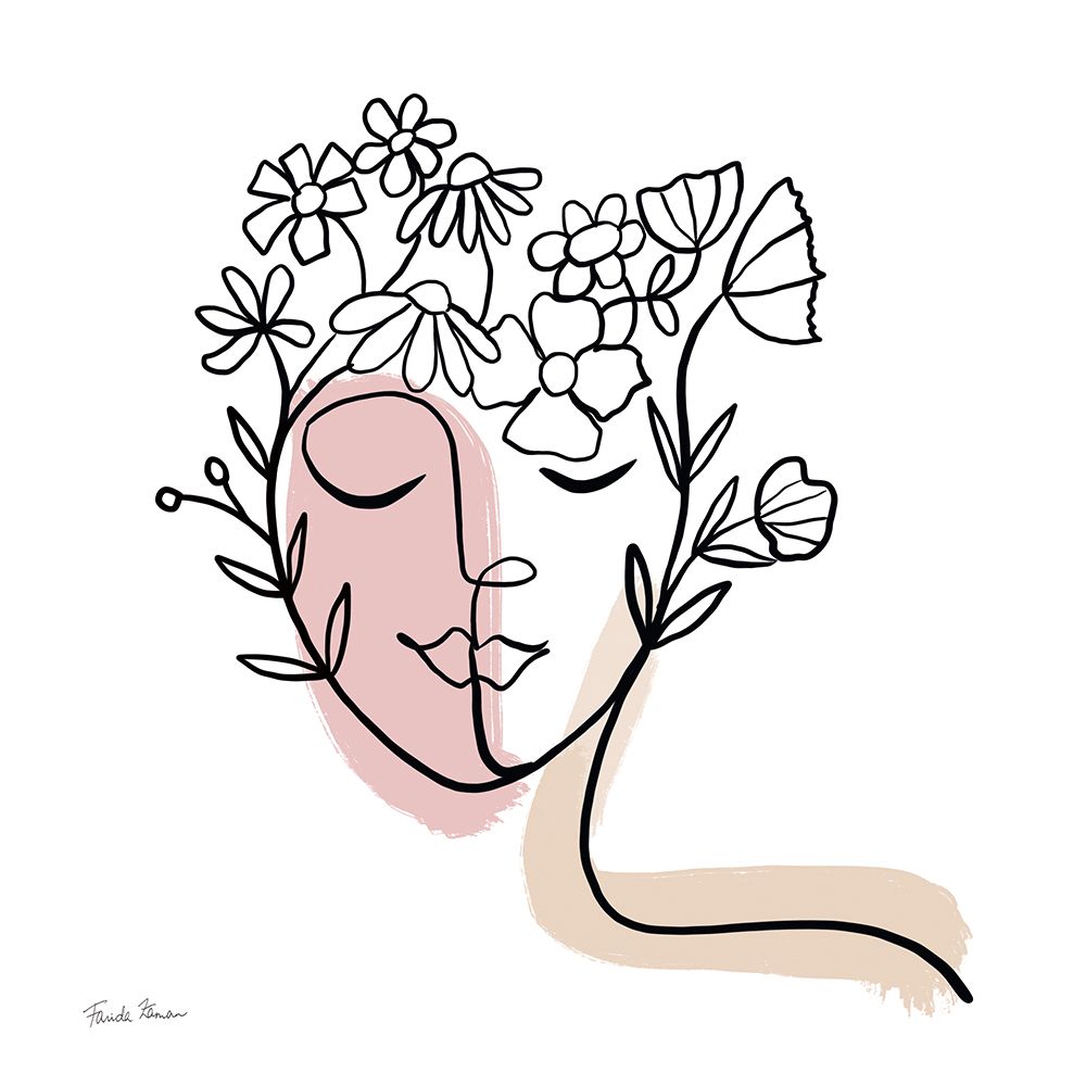 Face of Spring II art print by Farida Zaman for $57.95 CAD