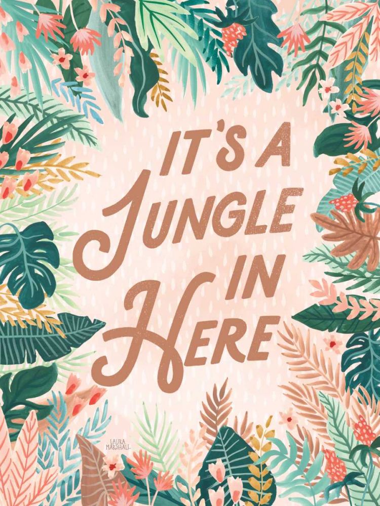 Jungle Hangout VI art print by Laura Marshall for $57.95 CAD
