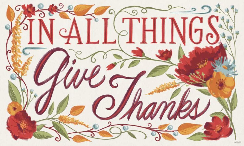 Give Thanks I art print by Anne Tavoletti for $57.95 CAD