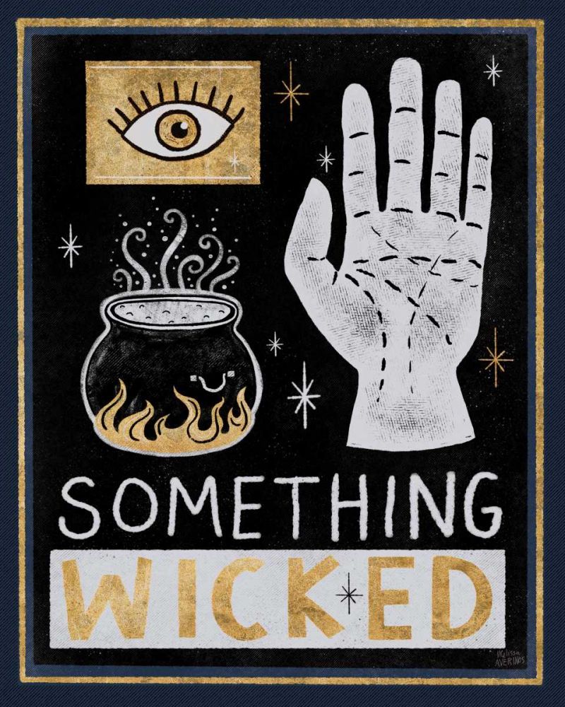 Frightfully Wicked V Dark art print by Melissa Averinos for $57.95 CAD