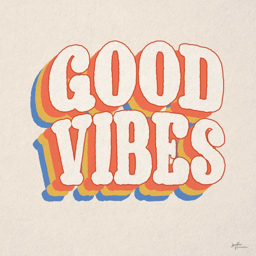 Good Vibes I art print by Janelle Penner for $57.95 CAD