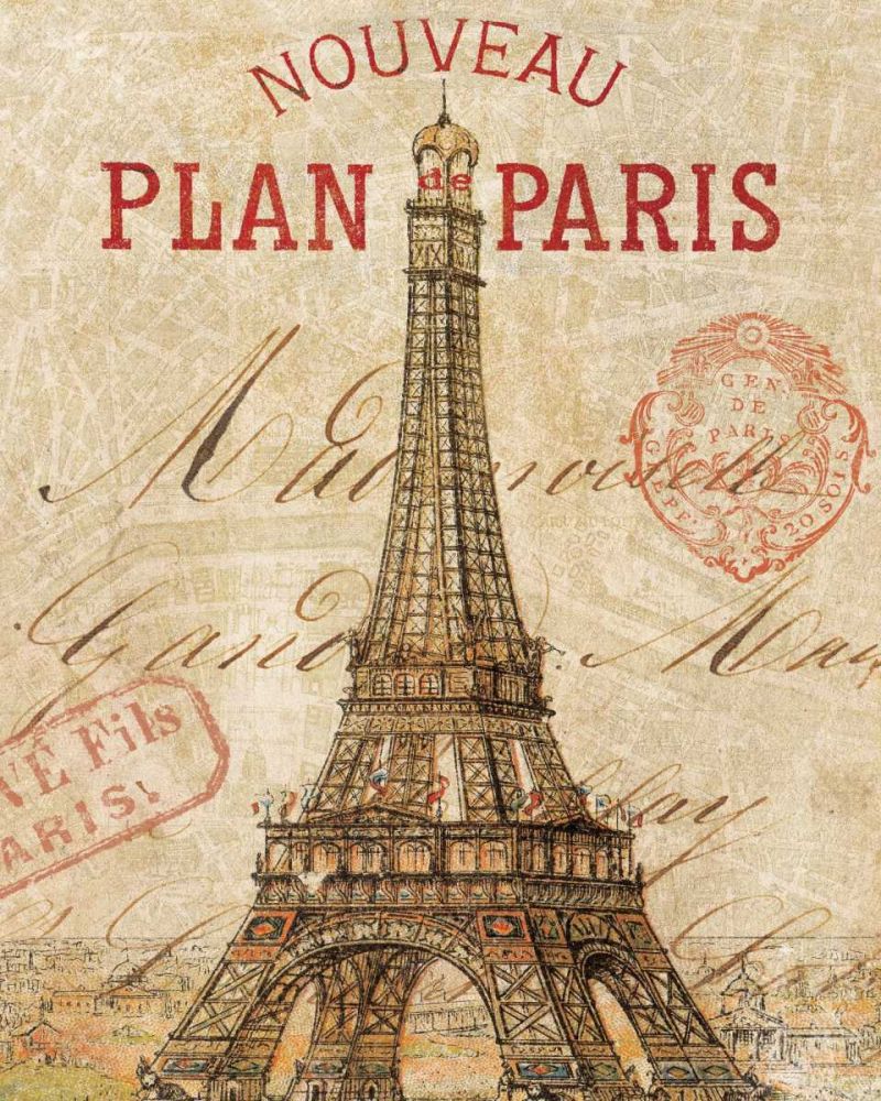 Letter from Paris art print by Wild Apple Portfolio for $57.95 CAD