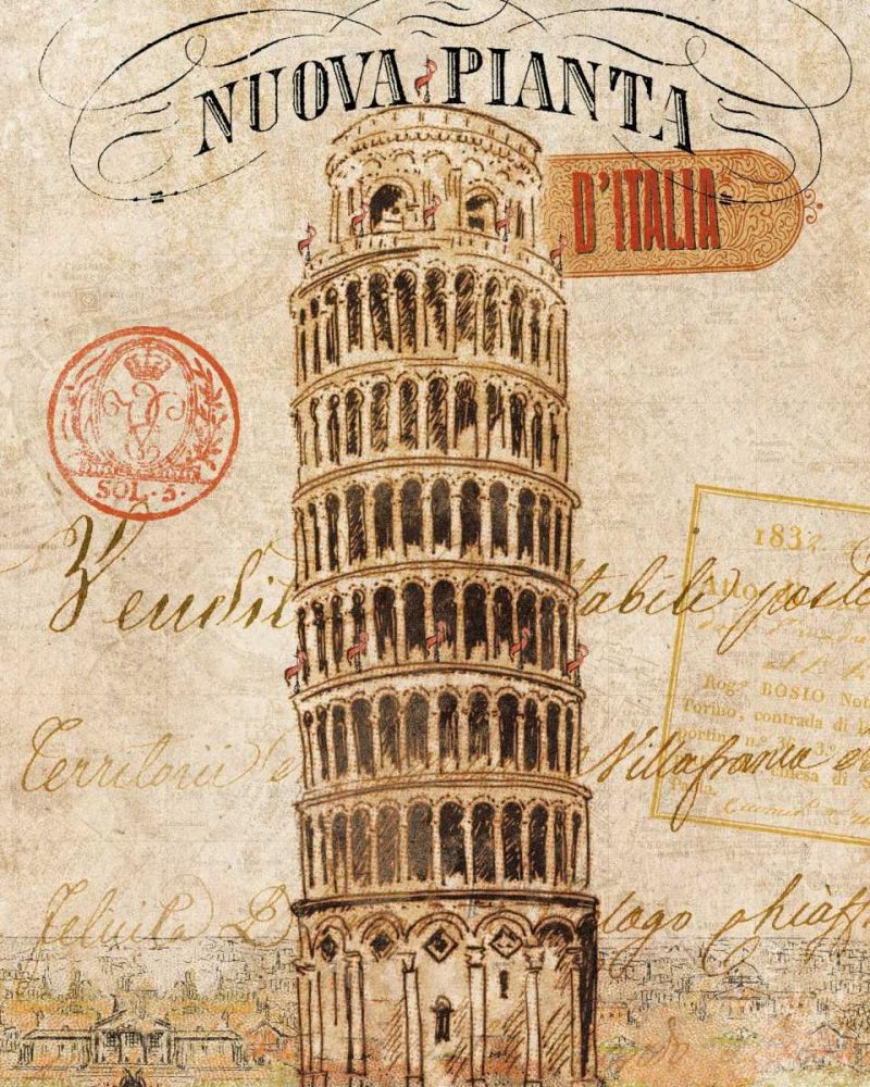 Letter from Pisa art print by Wild Apple Portfolio for $57.95 CAD