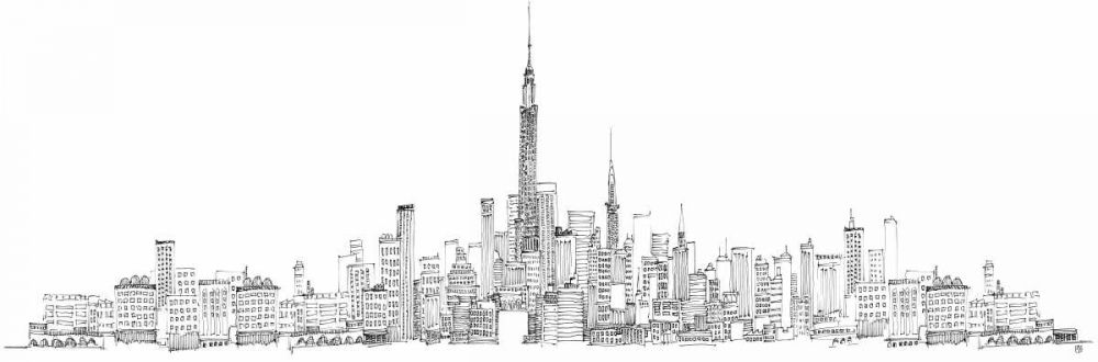 New York Skyline art print by Avery Tillmon for $57.95 CAD