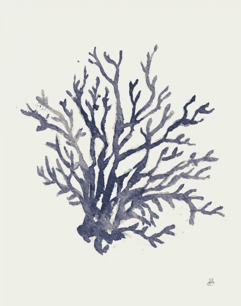 Ocean Finds XV Navy art print by Daphne Brissonnet for $57.95 CAD