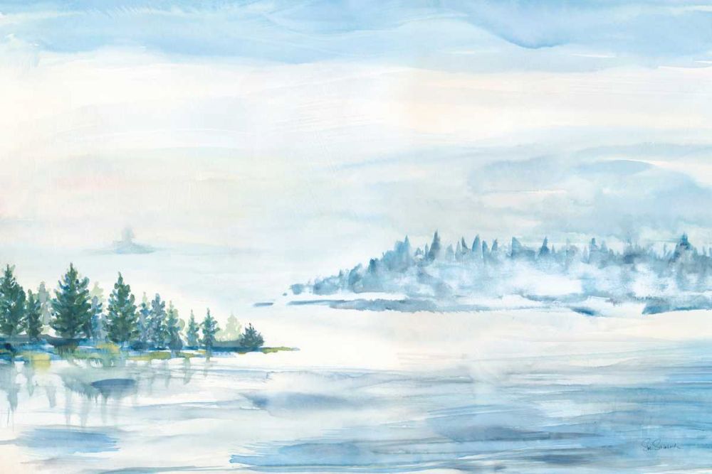 Lake Fog art print by Sue Schlabach for $57.95 CAD