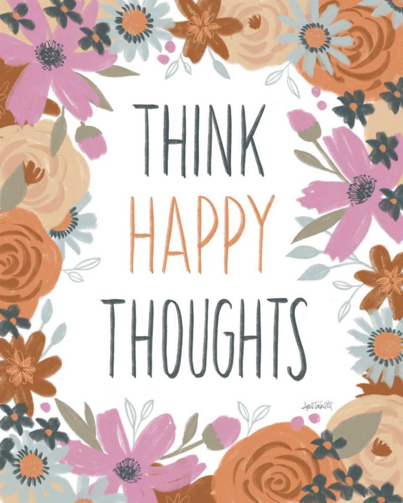 Happy Thoughts IV art print by Anne Tavoletti for $57.95 CAD