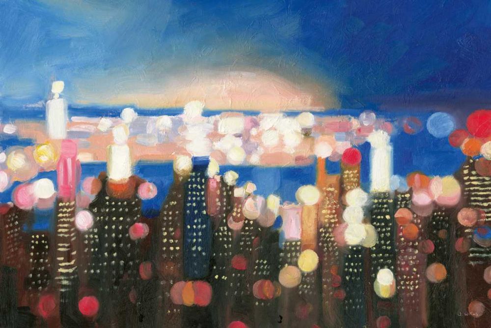 City Lights art print by James Wiens for $57.95 CAD