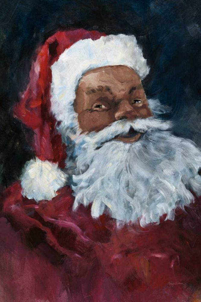 Jolly Santa II Crop art print by Avery Tillmon for $57.95 CAD
