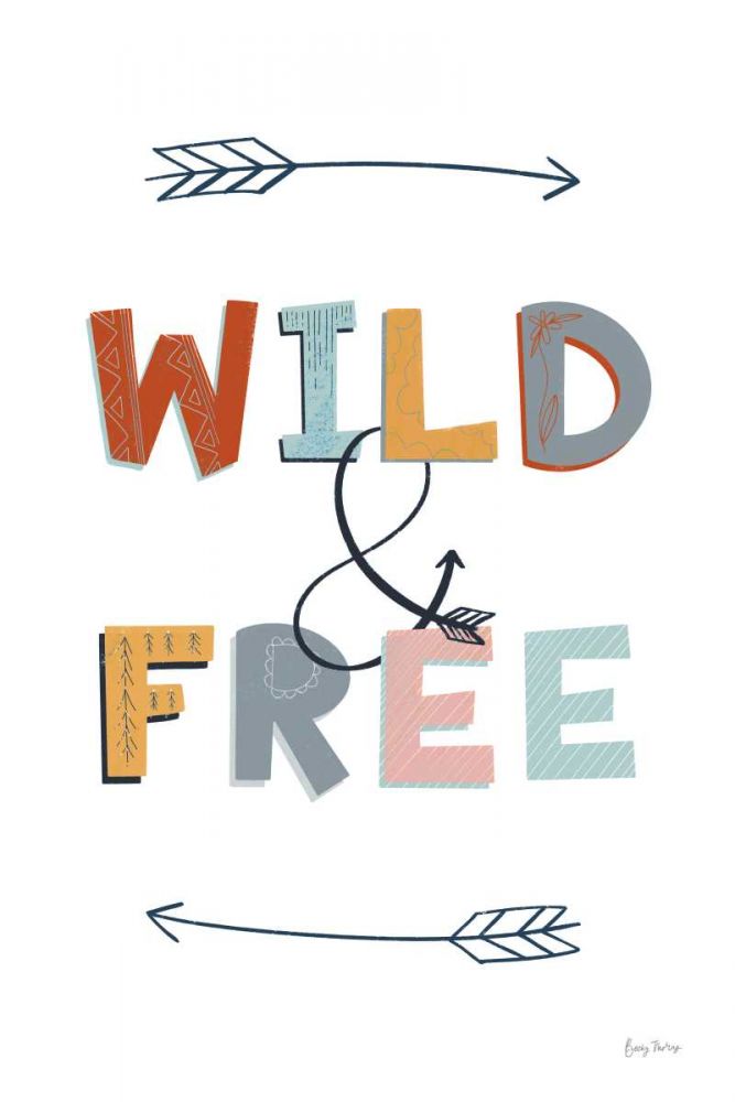 Wild and Free Pastel art print by Becky Thorns for $57.95 CAD