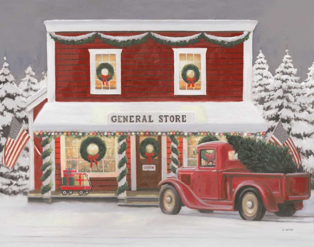 Holiday Moments I Gray art print by James Wiens for $57.95 CAD