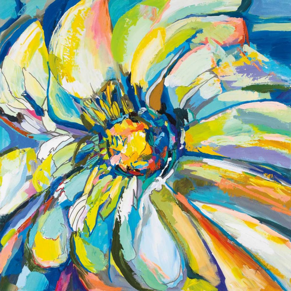Zinnia art print by Jeanette Vertentes for $57.95 CAD