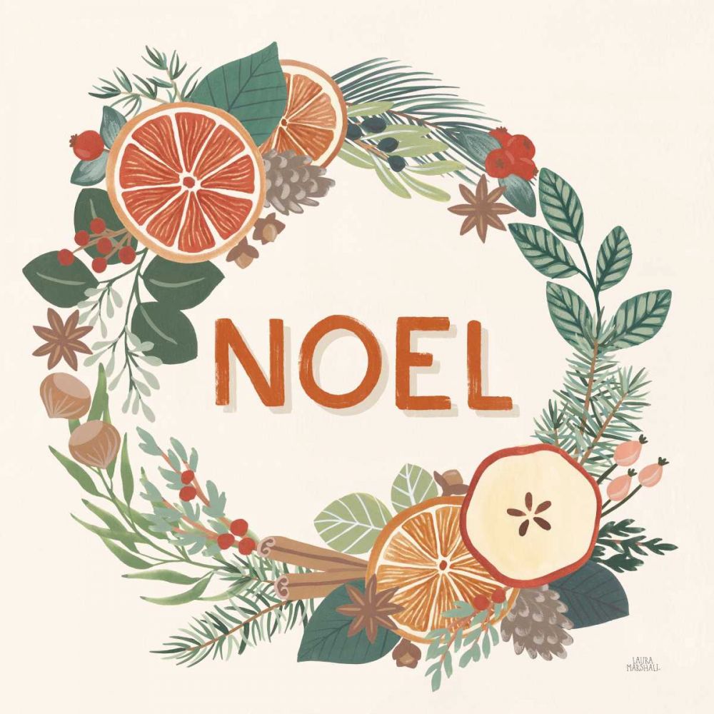 Holiday Spice V art print by Laura Marshall for $57.95 CAD