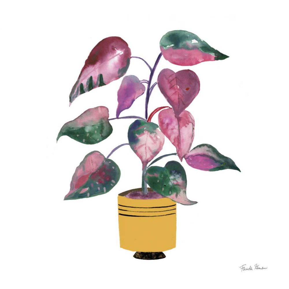 Potted Jewels II art print by Farida Zaman for $57.95 CAD