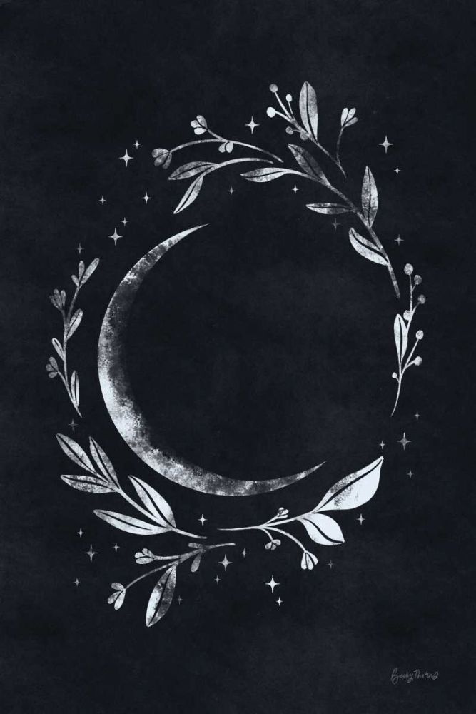 Lunar I art print by Becky Thorns for $57.95 CAD