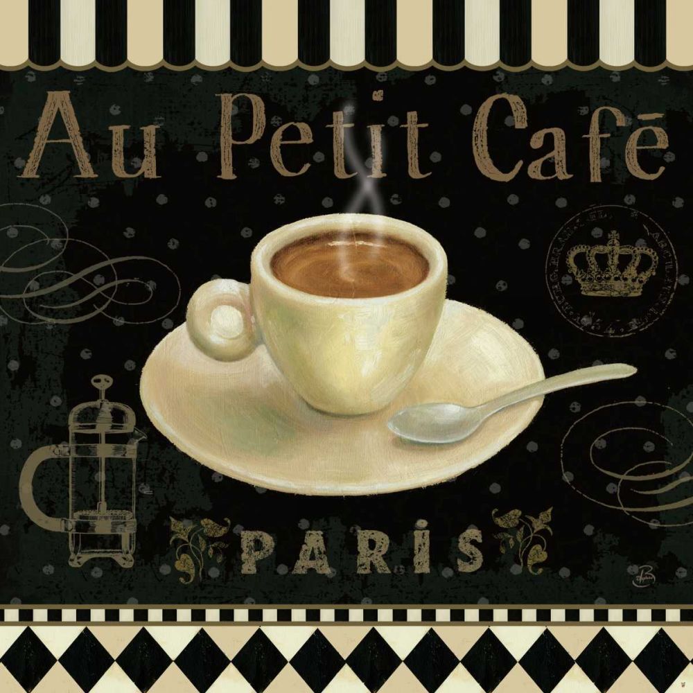 Cafe Parisien II art print by Daphne Brissonnet for $57.95 CAD
