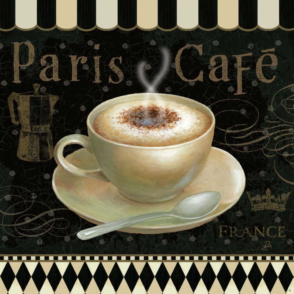 Cafe Parisien III art print by Daphne Brissonnet for $57.95 CAD