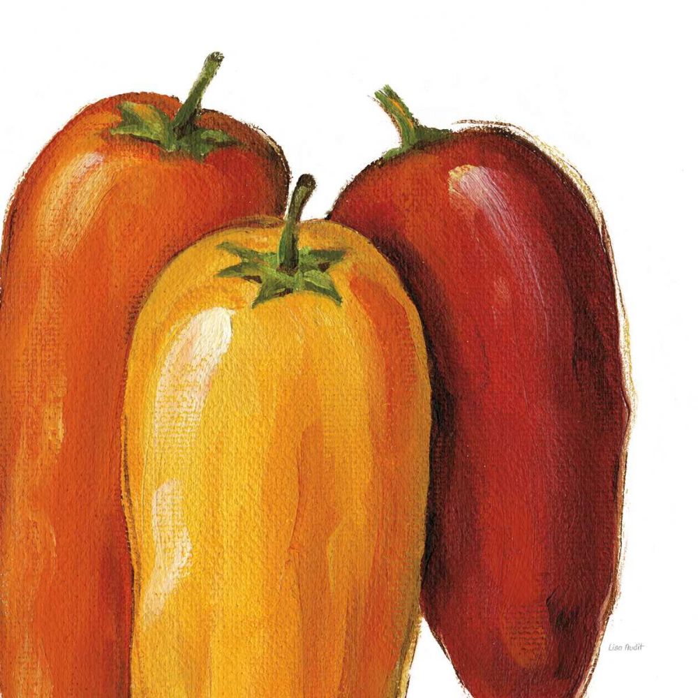Spicy on White art print by Lisa Audit for $57.95 CAD