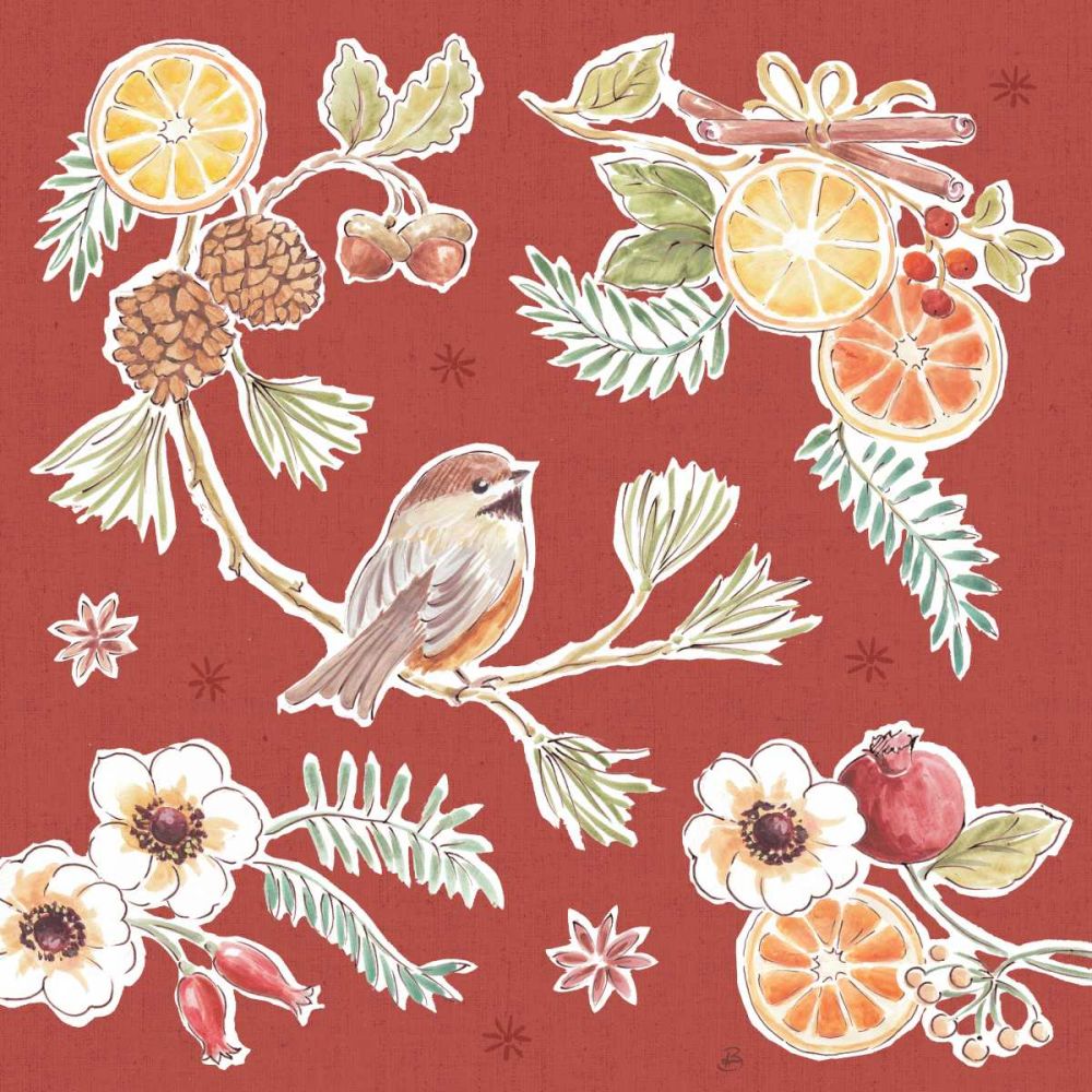 Winter Spice III Color art print by Daphne Brissonnet for $57.95 CAD
