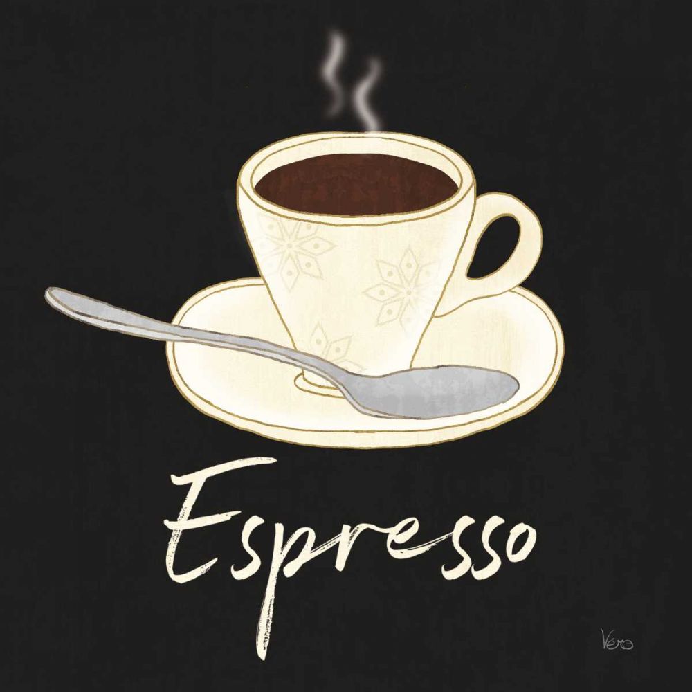 Fresh Coffee Espresso art print by Veronique Charron for $57.95 CAD