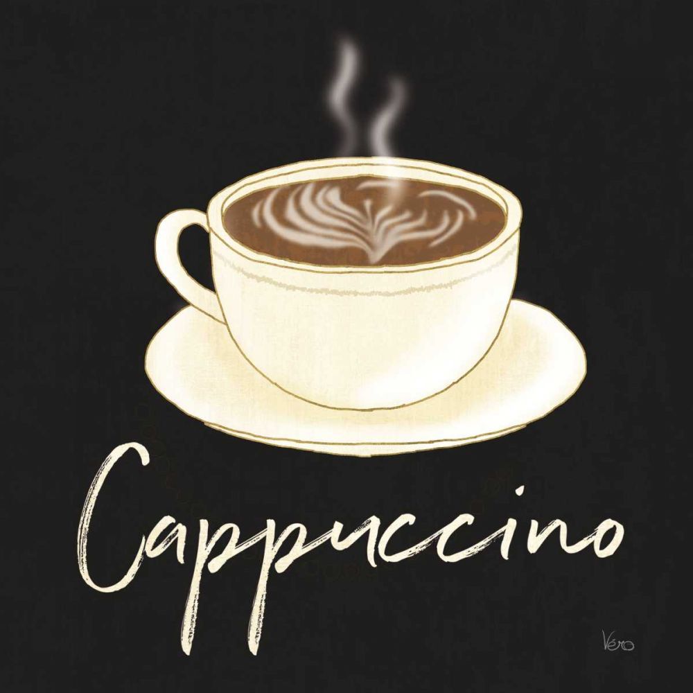 Fresh Coffee Cappucino art print by Veronique Charron for $57.95 CAD