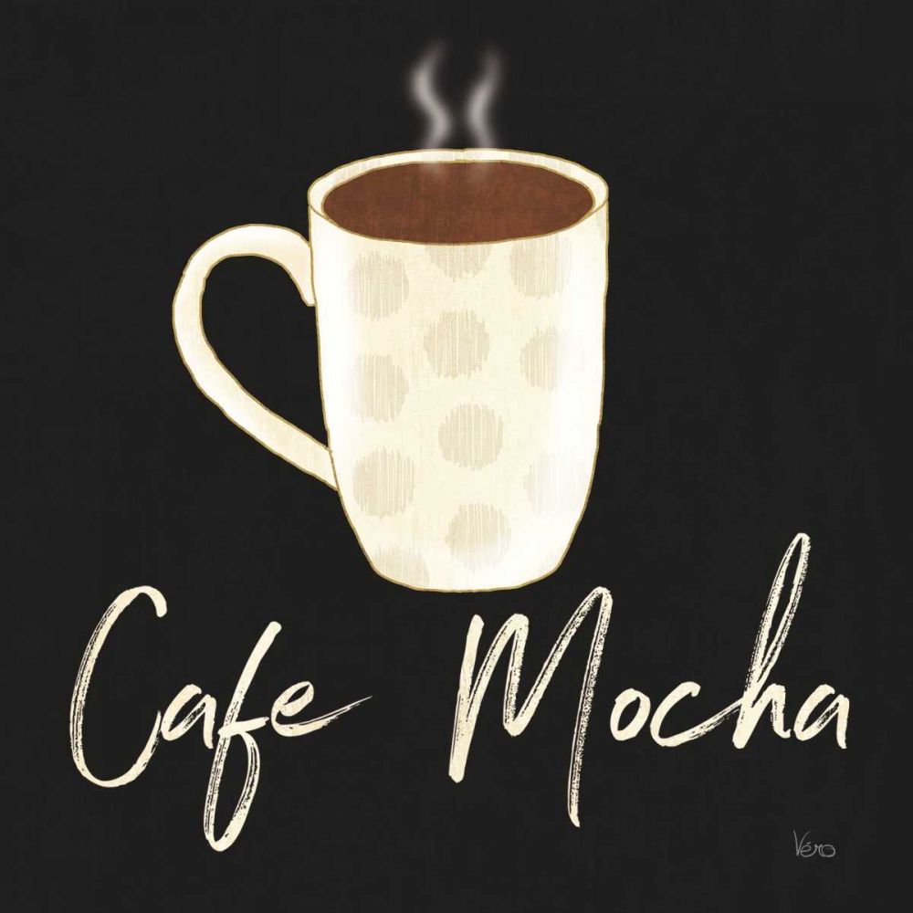 Fresh Coffee Cafe Mocha art print by Veronique Charron for $57.95 CAD