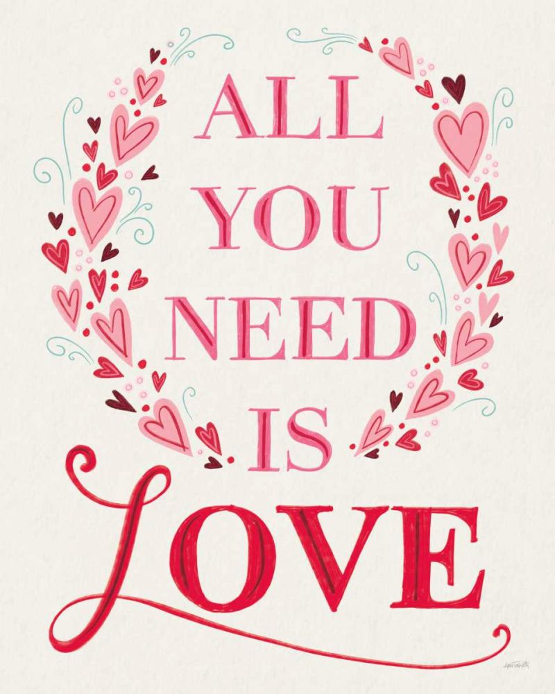 Love is Kind IV art print by Anne Tavoletti for $57.95 CAD