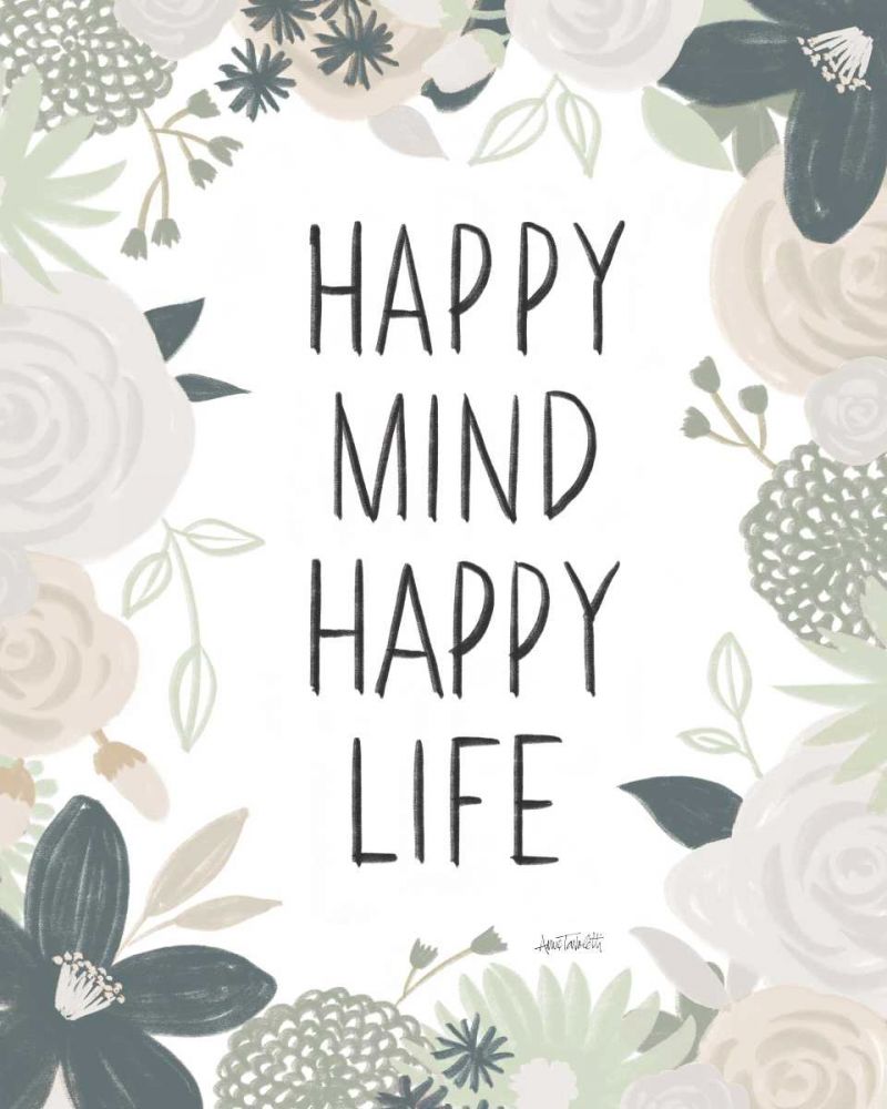 Happy Thoughts I art print by Anne Tavoletti for $57.95 CAD