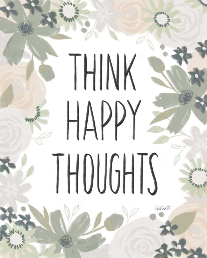 Happy Thoughts IV art print by Anne Tavoletti for $57.95 CAD
