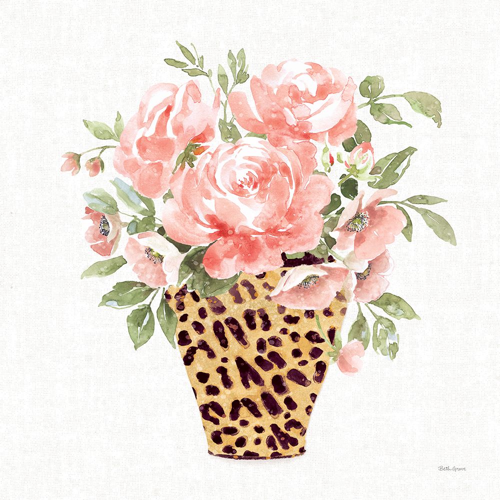 Luxe Bouquet I art print by Beth Grove for $57.95 CAD