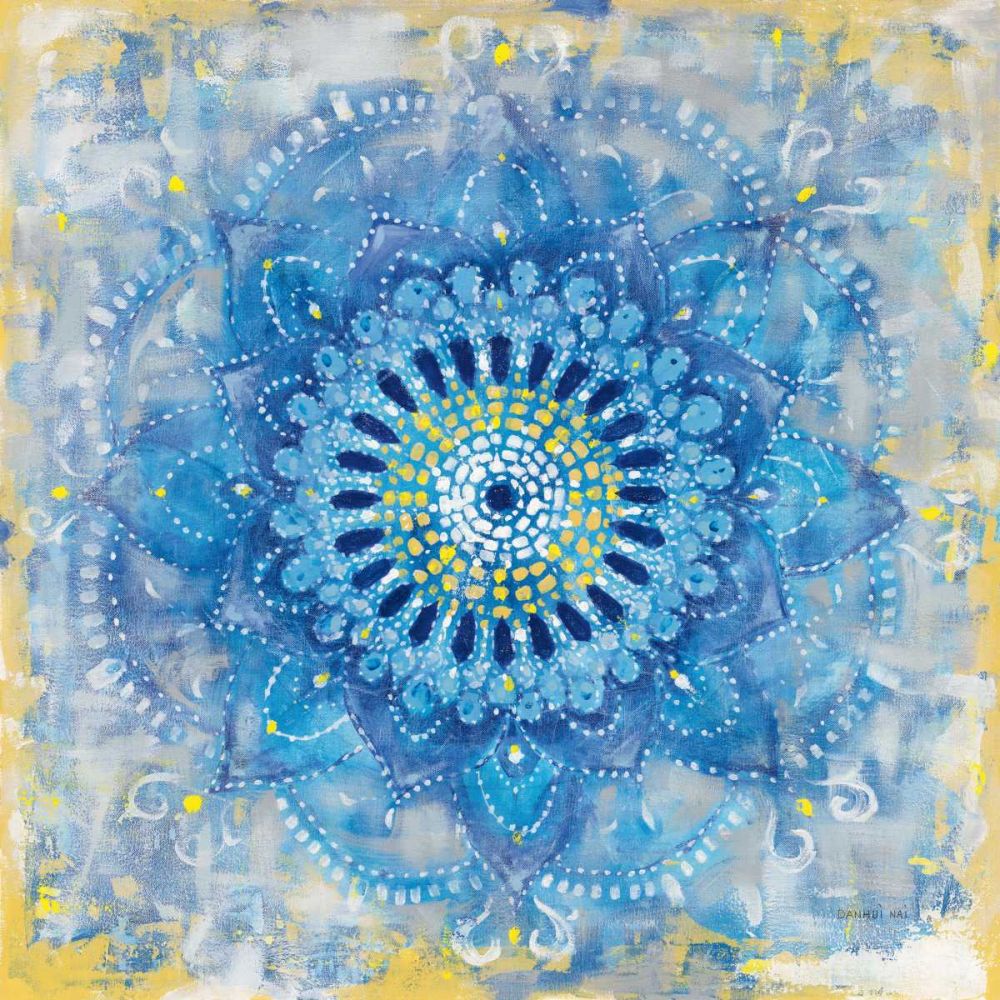 Concentric Mandala art print by Danhui Nai for $57.95 CAD