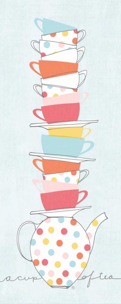 Stack of Cups I Pastel art print by Avery Tillmon for $57.95 CAD