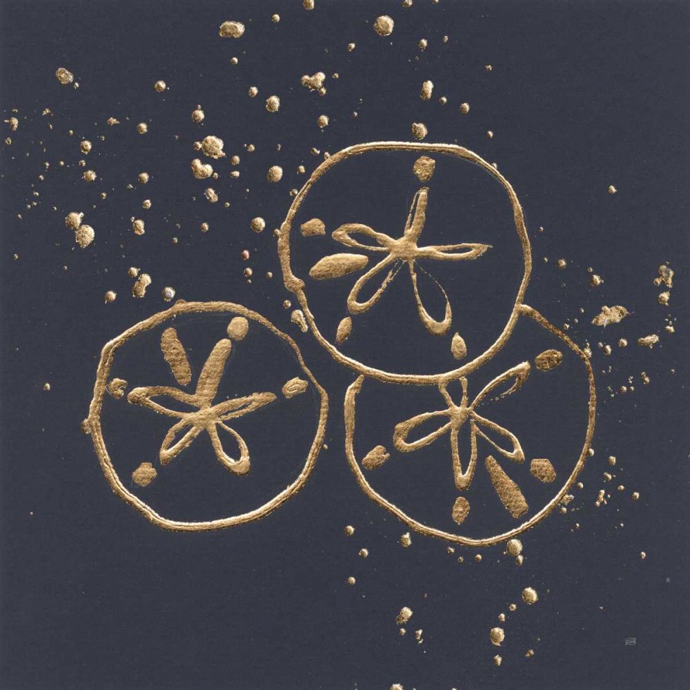 Gold Sand Dollar II art print by Chris Paschke for $57.95 CAD